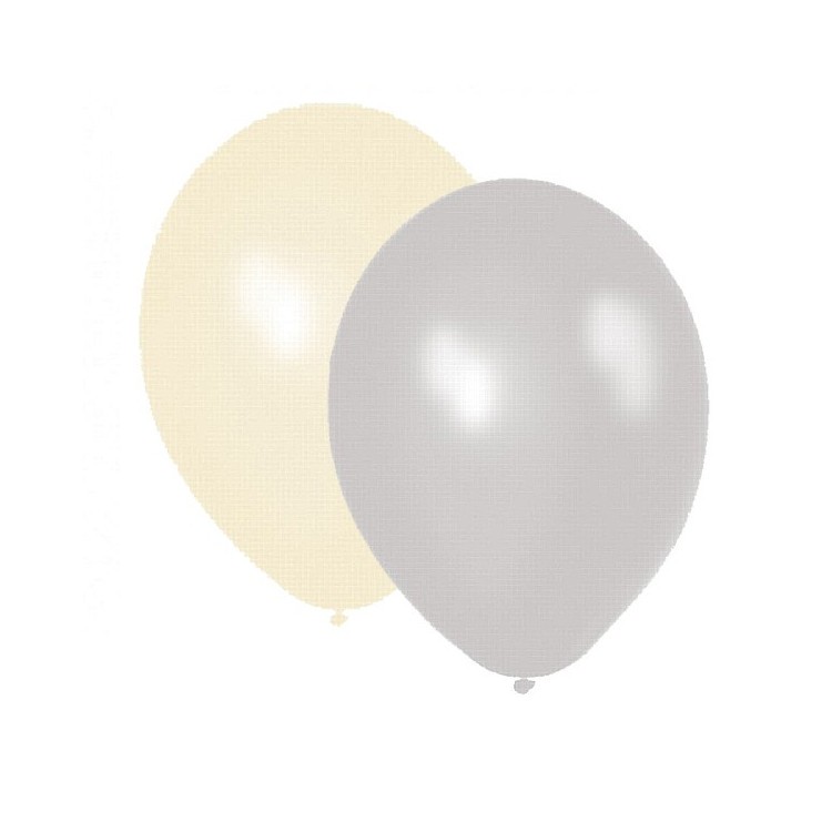 Ballonger Pärlvit, Silver