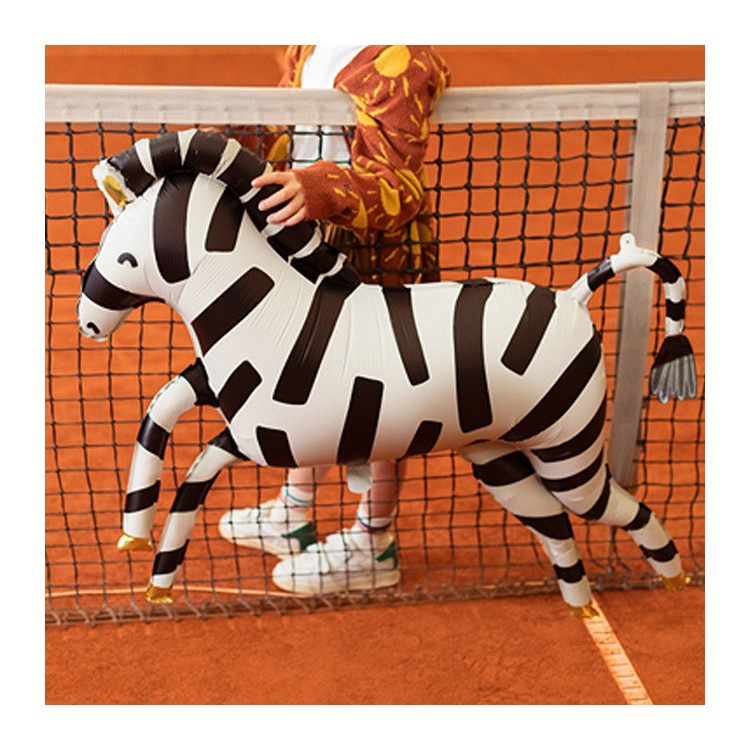 Folieballong Zebra bild 2