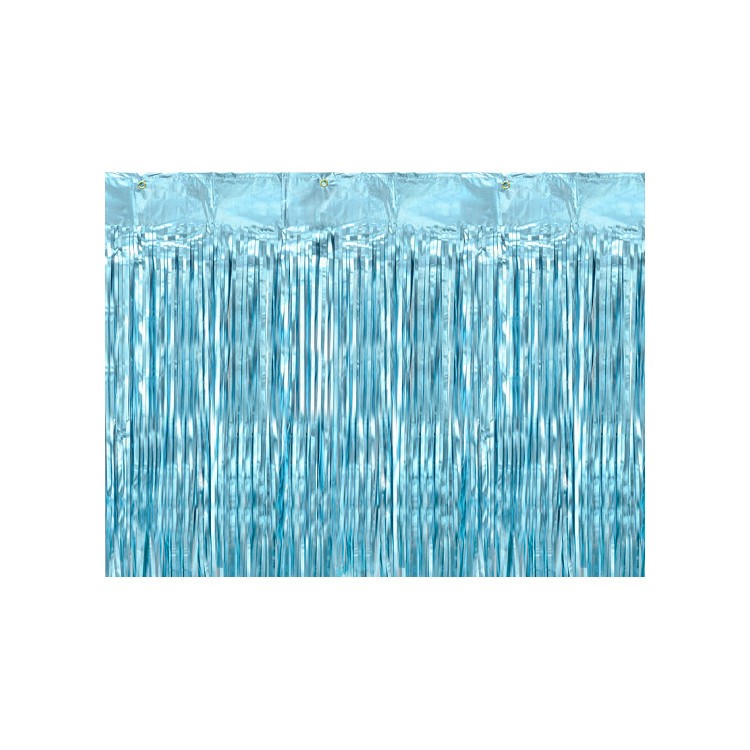 Girlang Draperi Ljusblå bild 3