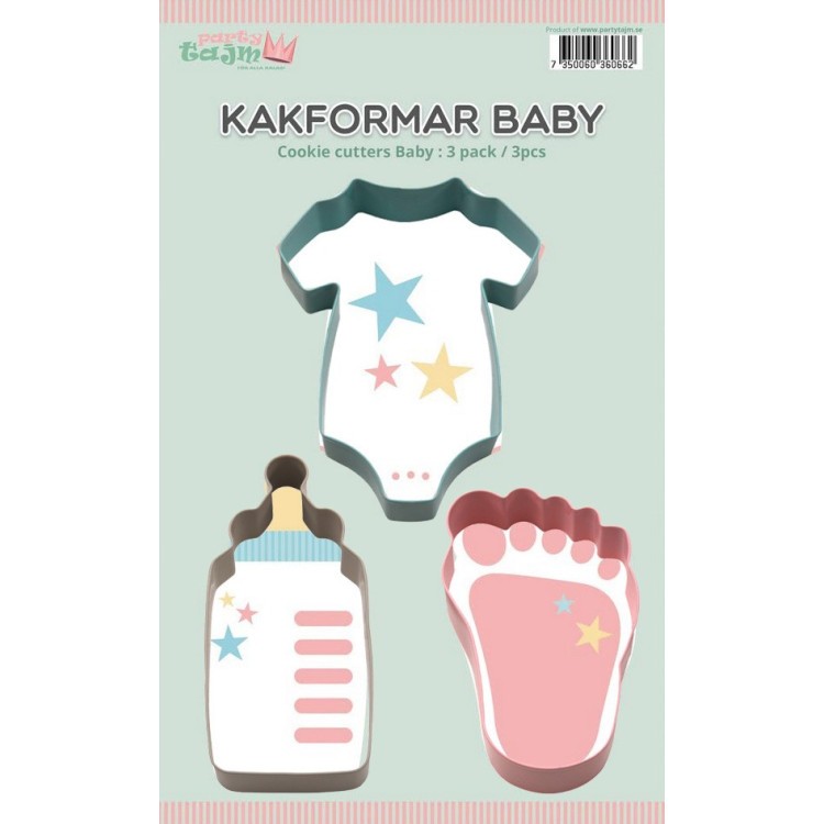 Kakformar Baby 3-pack