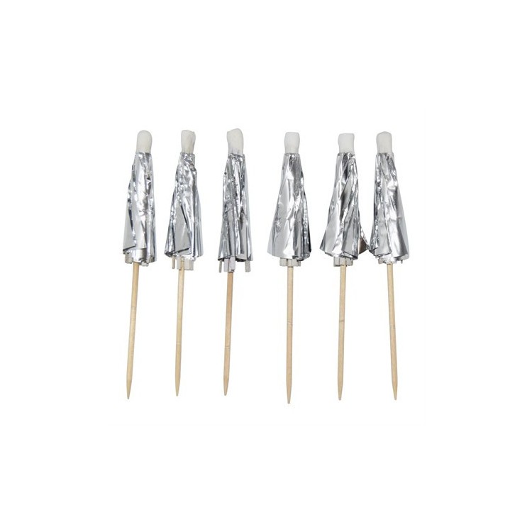 Parasoll Partypicks Silver