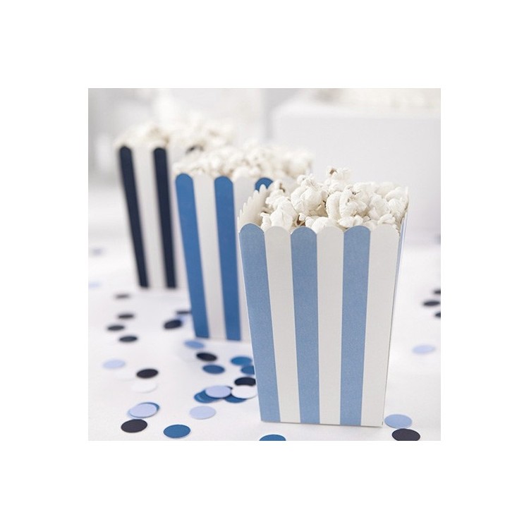 Popcornbägare Blå Mix bild 4