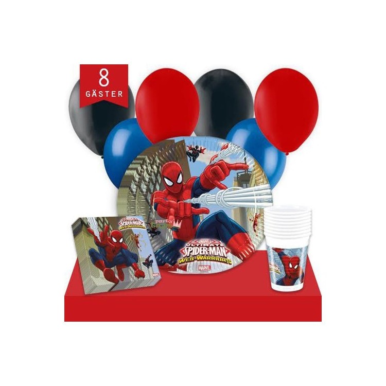 Kalaspaket Spindelmannen Enkel 8 pers