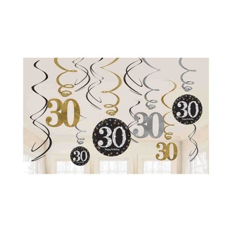 Swirl Dekoration 30 år