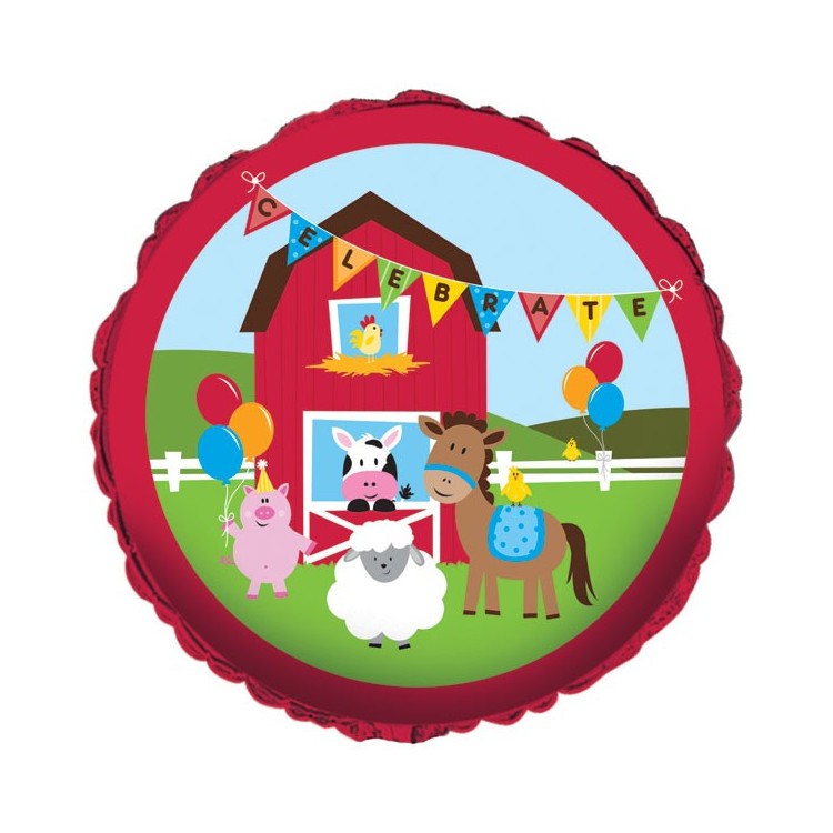 Folieballong Bondgårdens Djur