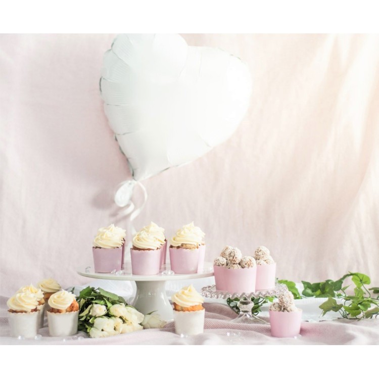 Muffinsformar, Snacksbägare Ljusrosa bild 3