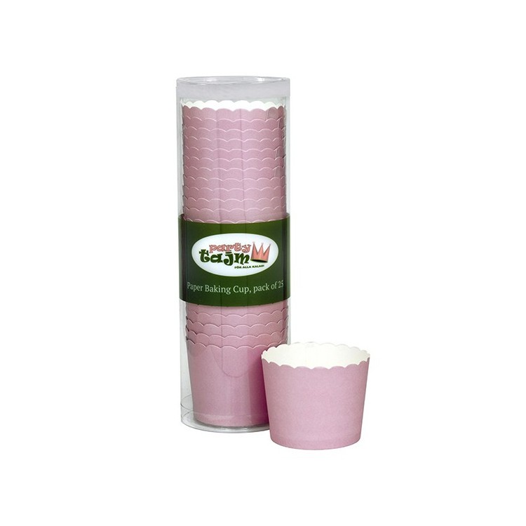 Muffinsformar, Snacksbägare Ljusrosa