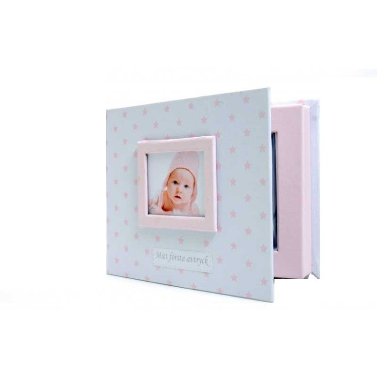 Mitt första avtryck Rosa