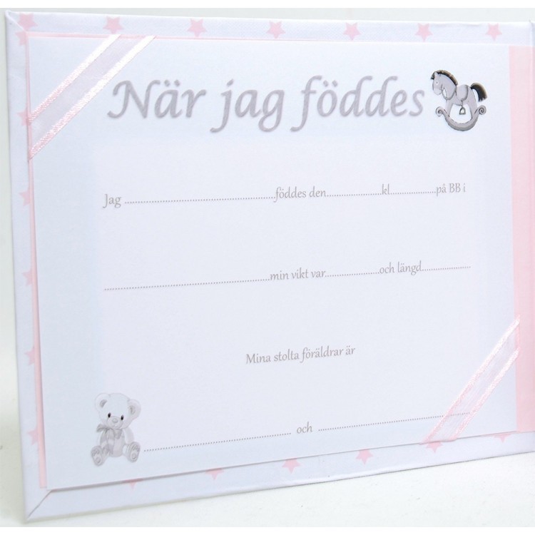 Mitt första avtryck Rosa bild 3