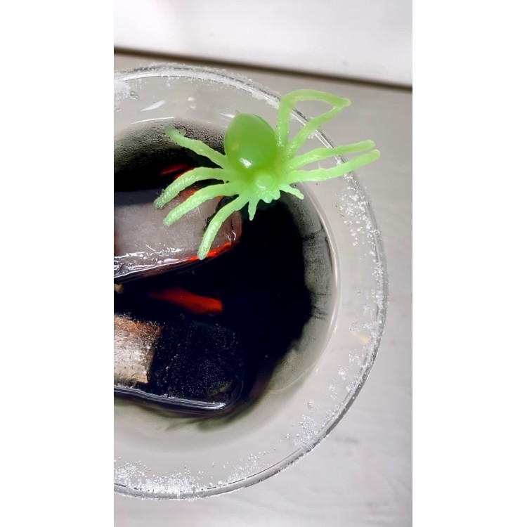 Självlysande Spindlar