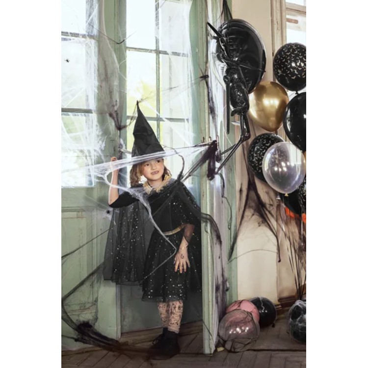 Tyllkjol Svart maskeradkläder barn bild 4