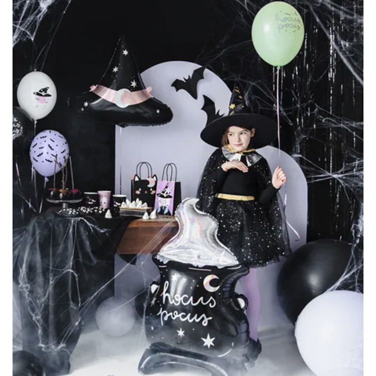 Tyllkjol Svart maskeradkläder barn bild 3