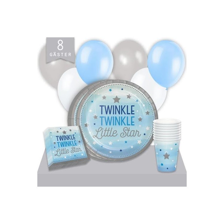 Kalaspaket Little Blue Star Enkel 8 pers