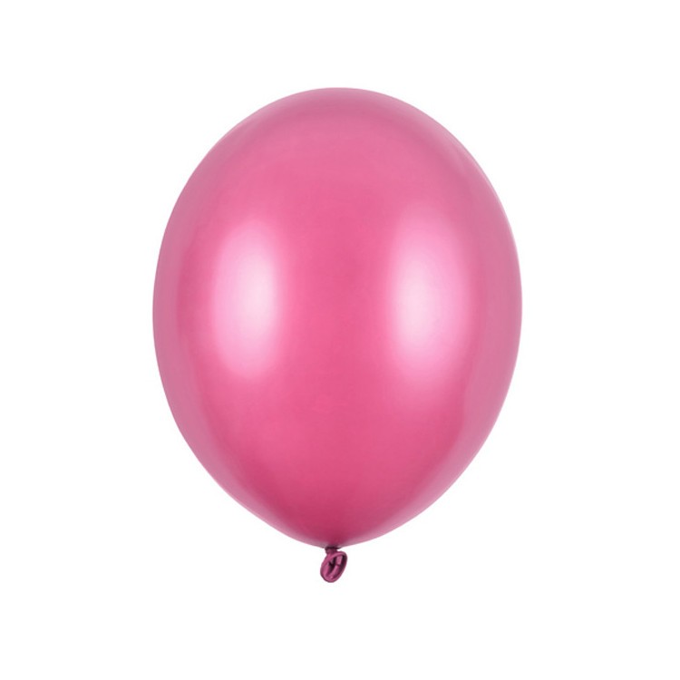 50-pack Metallic Hot Pink Standardballong