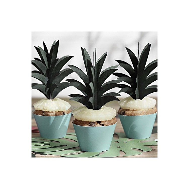 Cupcake Picks Aloha 6-pack bild 3