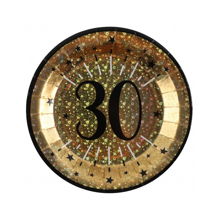 Papperstallrikar Sparkling 30 år