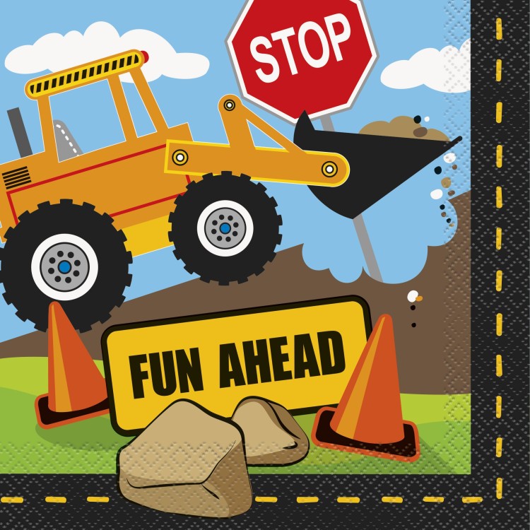 Servetter Byggarbetsplats 16-pack