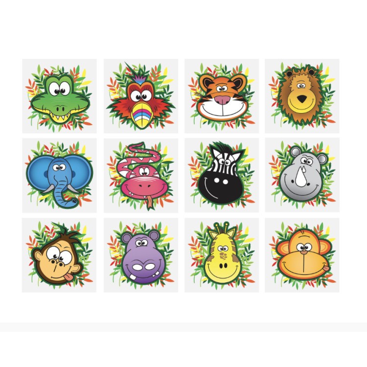 Tatueringar, Gnuggisar Djungeldjur