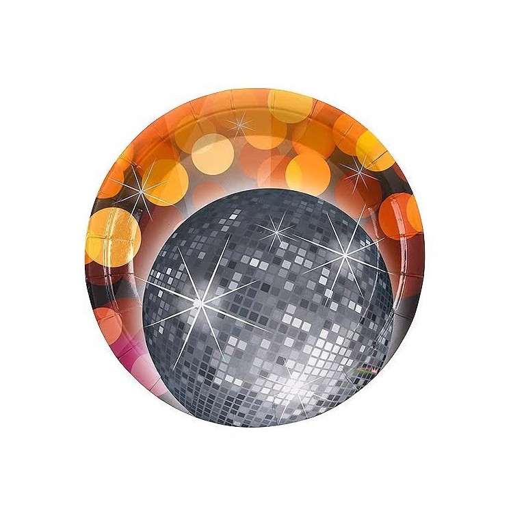 Papperstallrikar Discokula