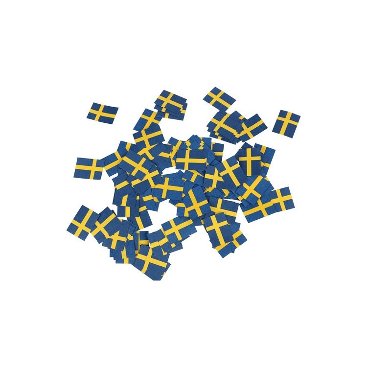 Konfetti Svenska Flaggan