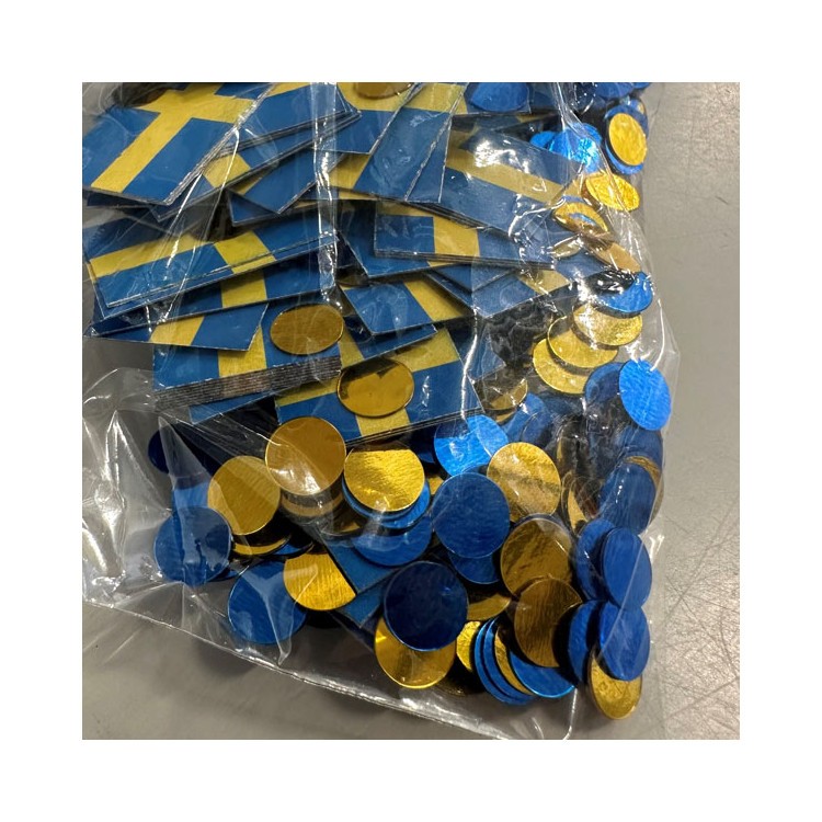 Konfetti Svenska Flaggan bild 2