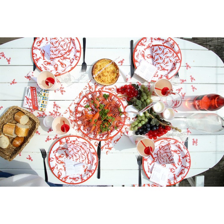 Servetter Kräftskiva, 16-pack bild 2