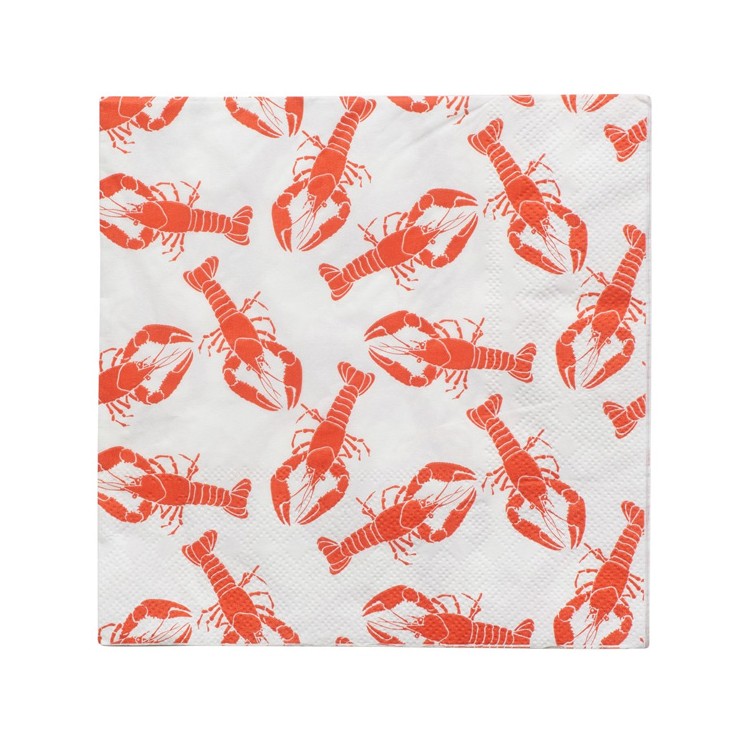 Servetter Kräftskiva, 16-pack