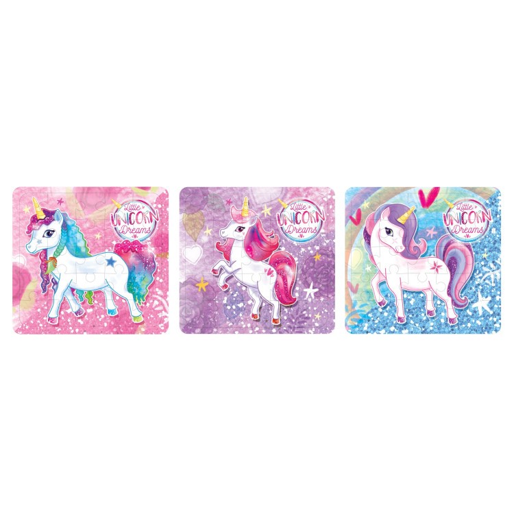 Minipussel Enhörning 4-pack