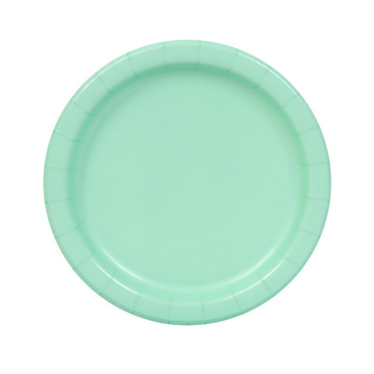 Papperstallrikar Mint, 16-pack