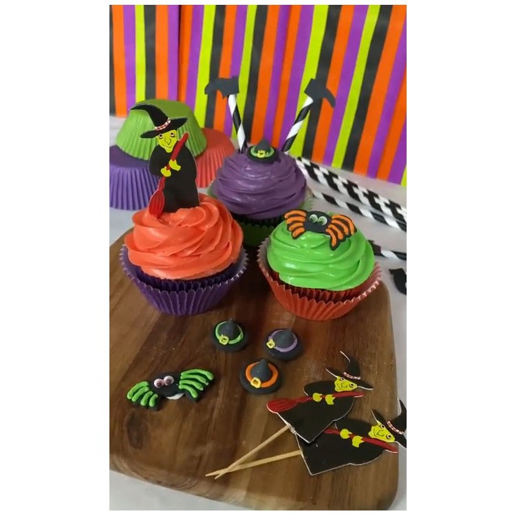 Partypicks, Cake Picks Halloween bild 4