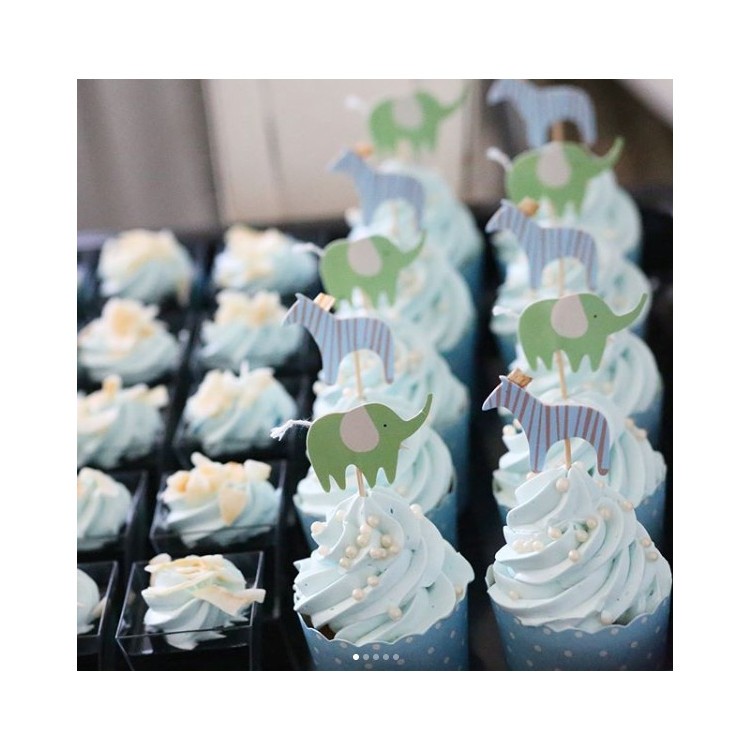 Muffinsformar Giraff & Zebra bild 3