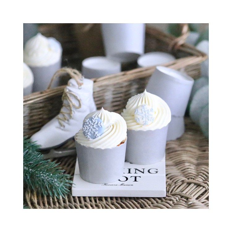 Muffinsformar, Snacksbägare Grå bild 5