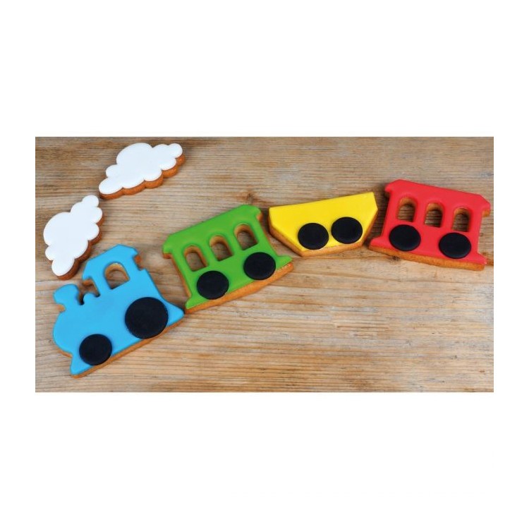 Sockerpasta, Sugarpaste Färgglad Mix bild 2