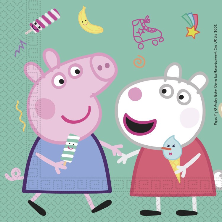 Peppa Pig, Greta Gris Servett