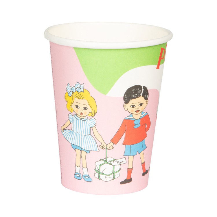 Pappersmuggar med Pippi Långstrump - 8-pack bild 3