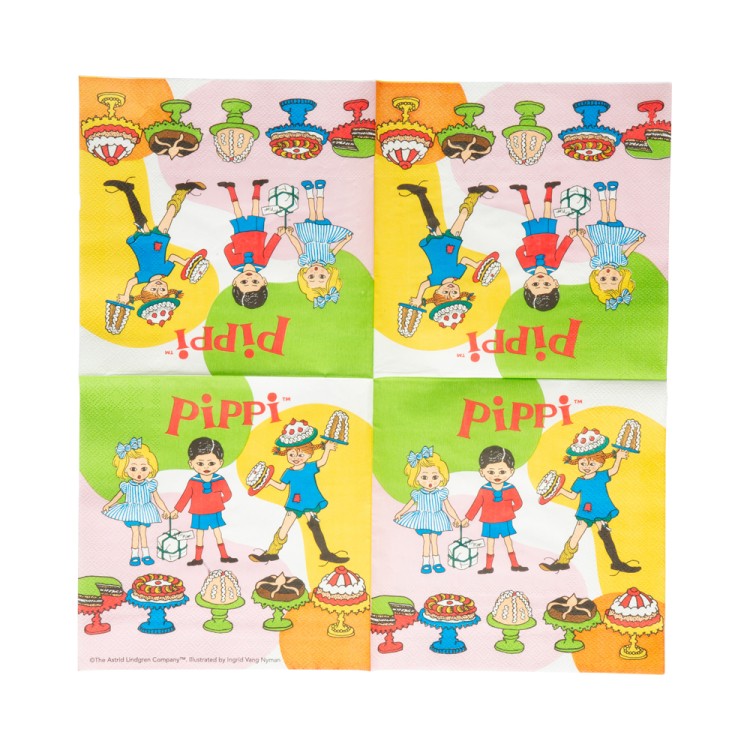 Pippi Långstrump Servetter bild 2