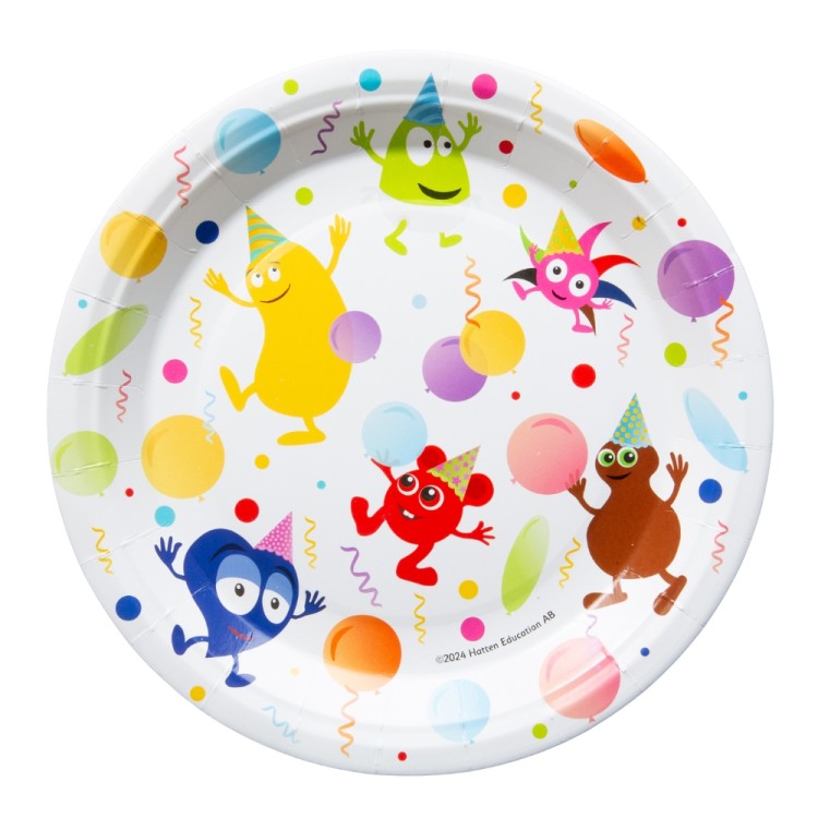 Babblarna Tallrikar - 8 st
