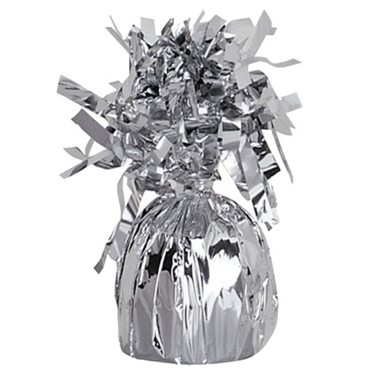 Ballongtyngd Folie Silver