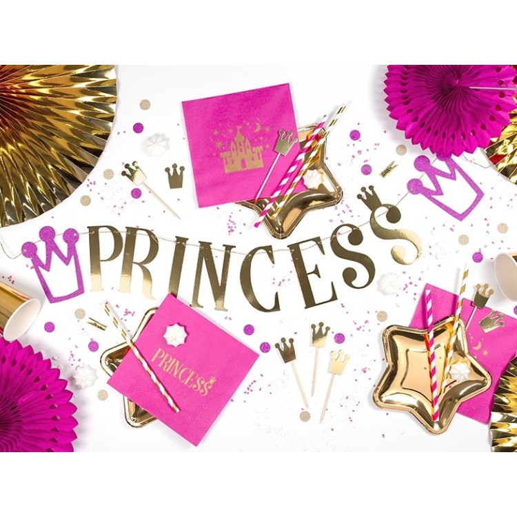 Pappersassietter Stjärna Guld bild 2