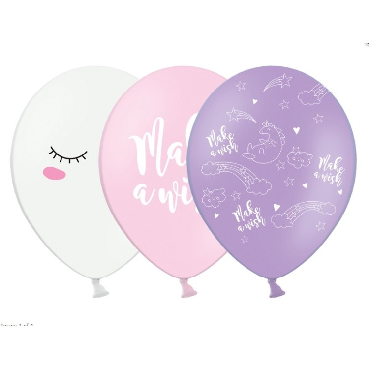 Ballonger Unicorn-mix bild 2