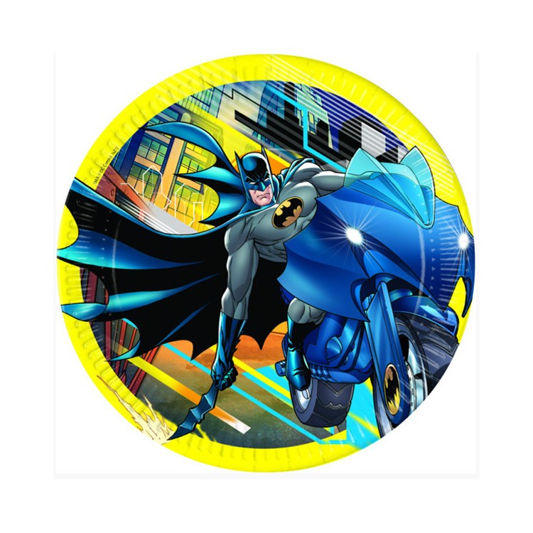 Tallrikar Batman - 8 st