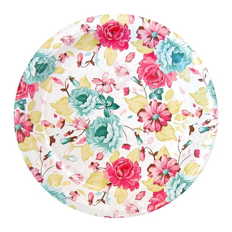 Pappersassietter Flowers