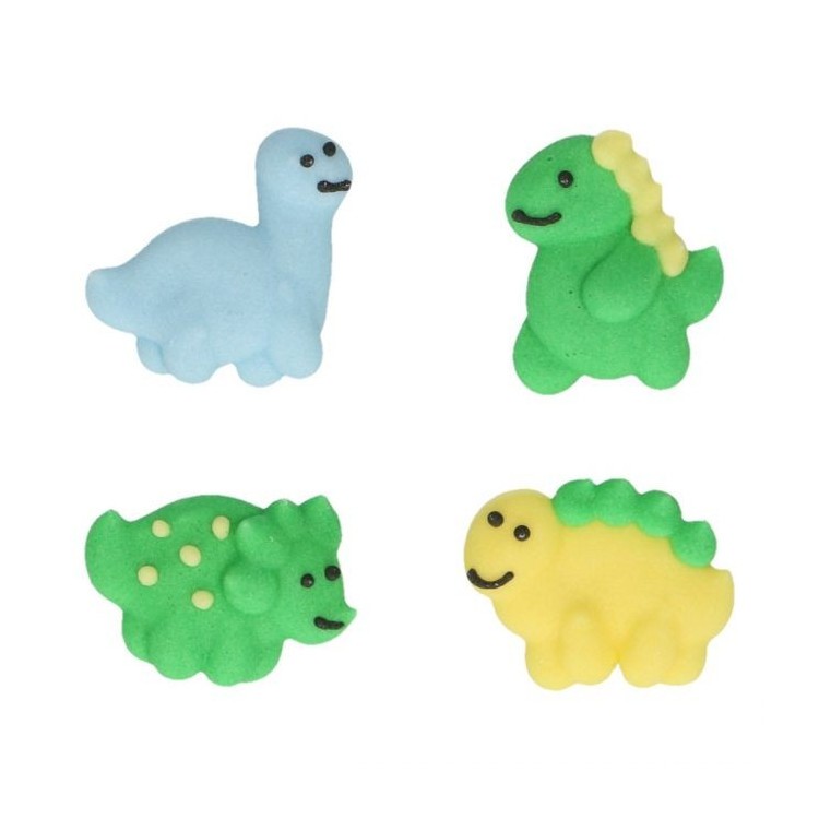 Sockerdekorationer Dinosaurier