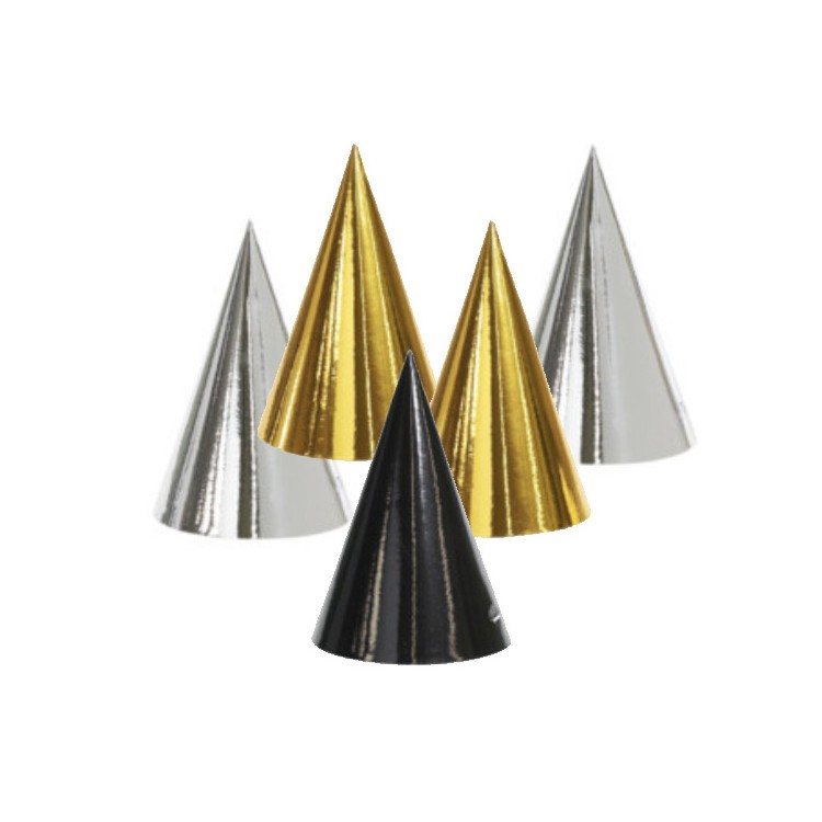 Partyhattar 5-pack bild 2