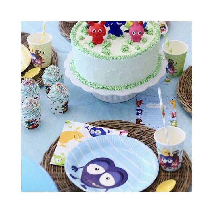 Kalaspaket Babblarna Ljusblå Enkel 8 pers