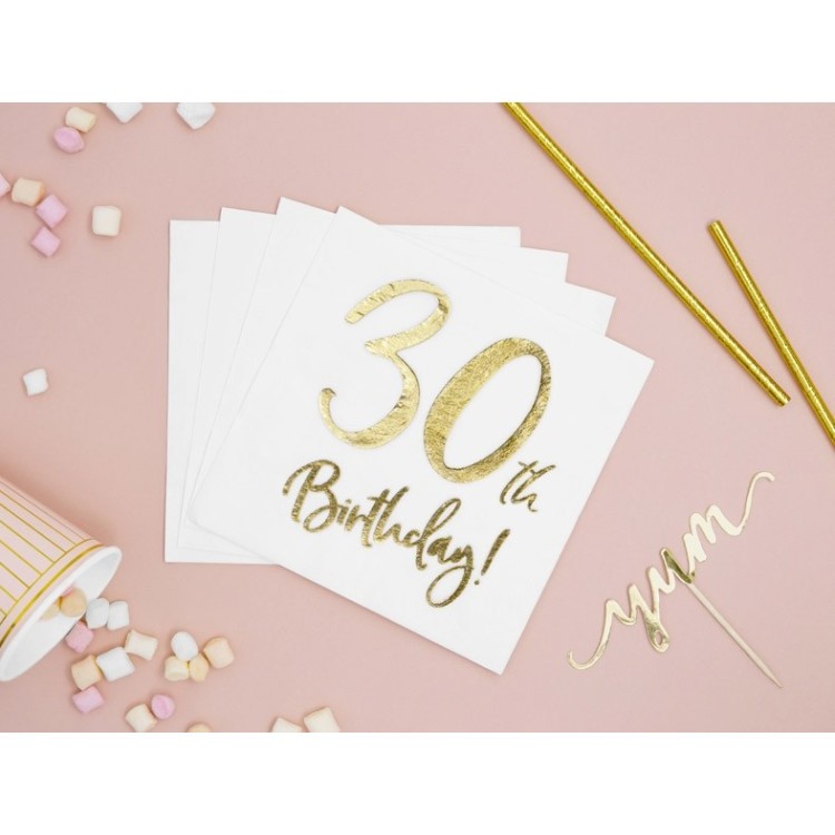 Servetter Vita 30 år