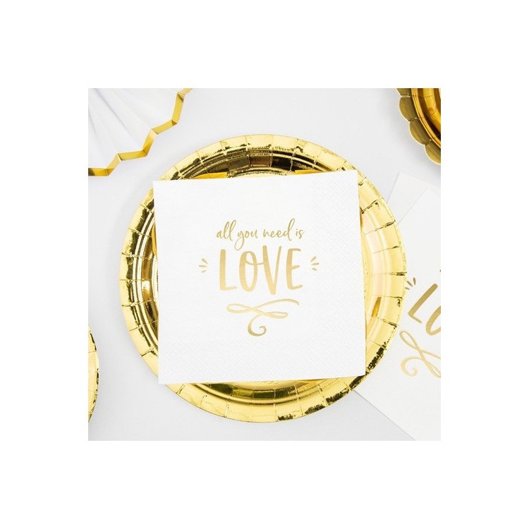 Servetter All you need is Love bild 6