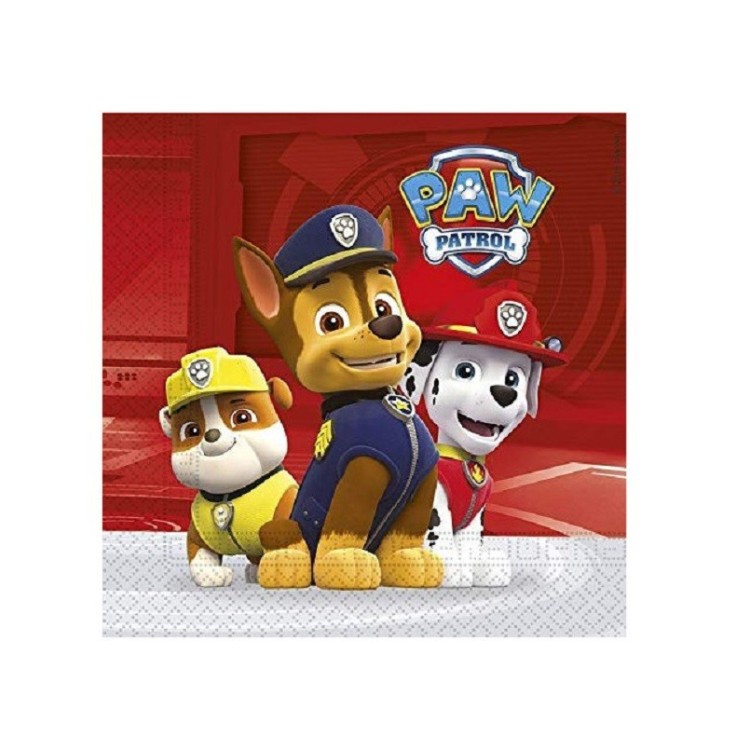 Servetter Paw Patrol Kalas
