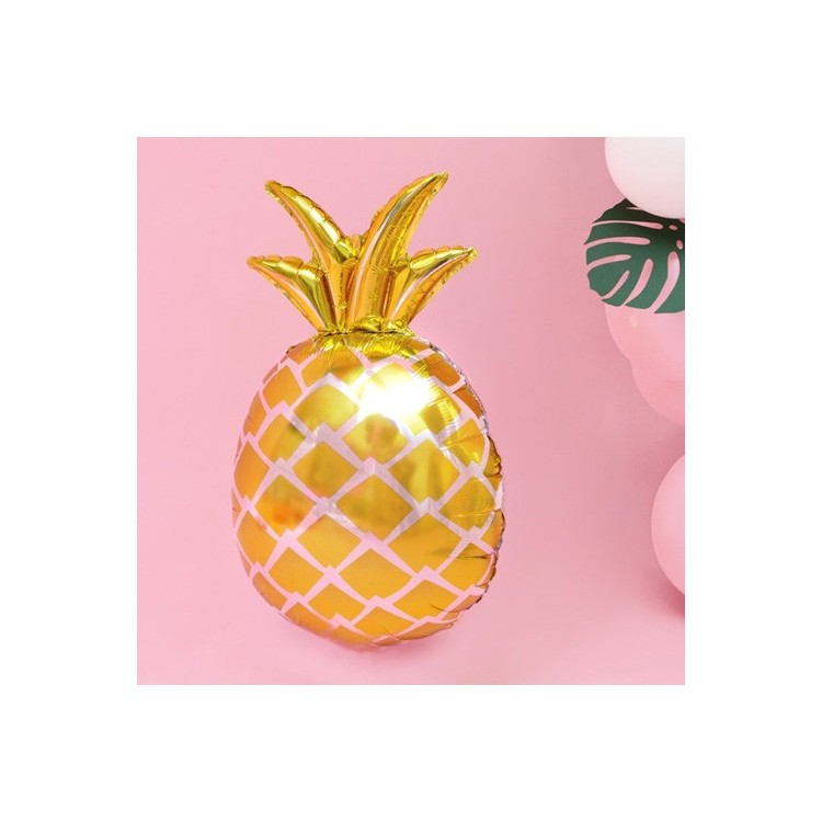 Folieballong Ananas Guld bild 4