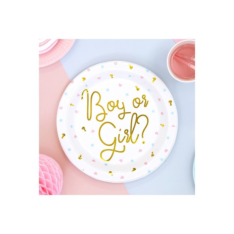 Papperstallrikar Boy or Girl? bild 4